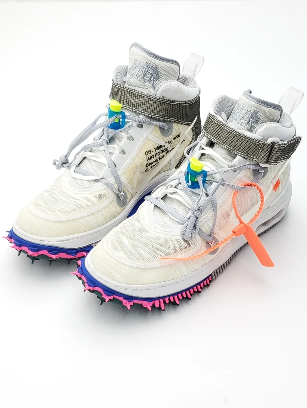 NEW NIKE x Off-White Air Force 1 Mid Virgil Abloh Streetwear Men‎s Shoes Size 12
